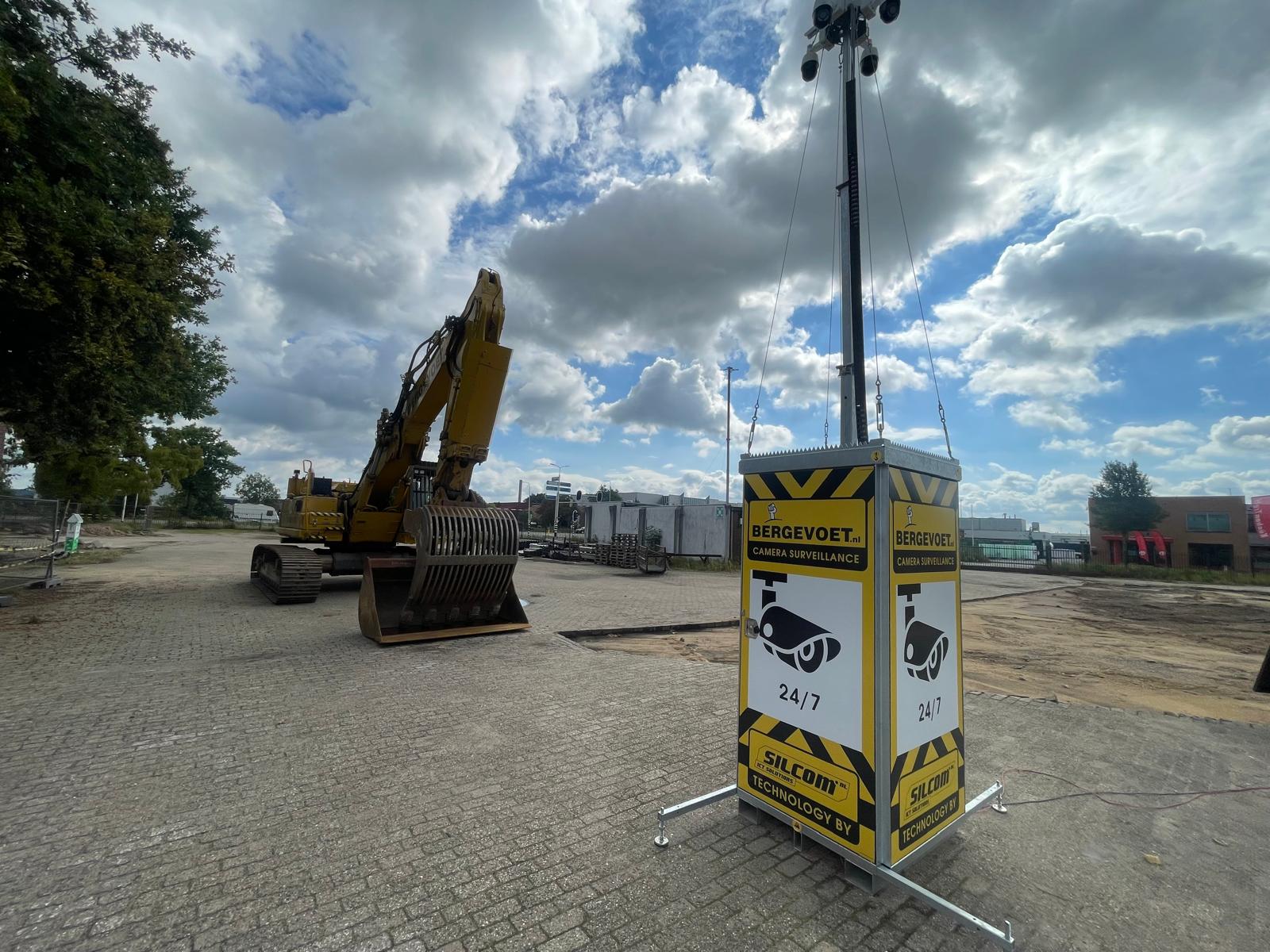 Mobiele cameramast - Bergevoet